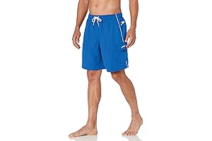 Ocean Pacific Men's Marina Volley Knee Length Swim Trunks