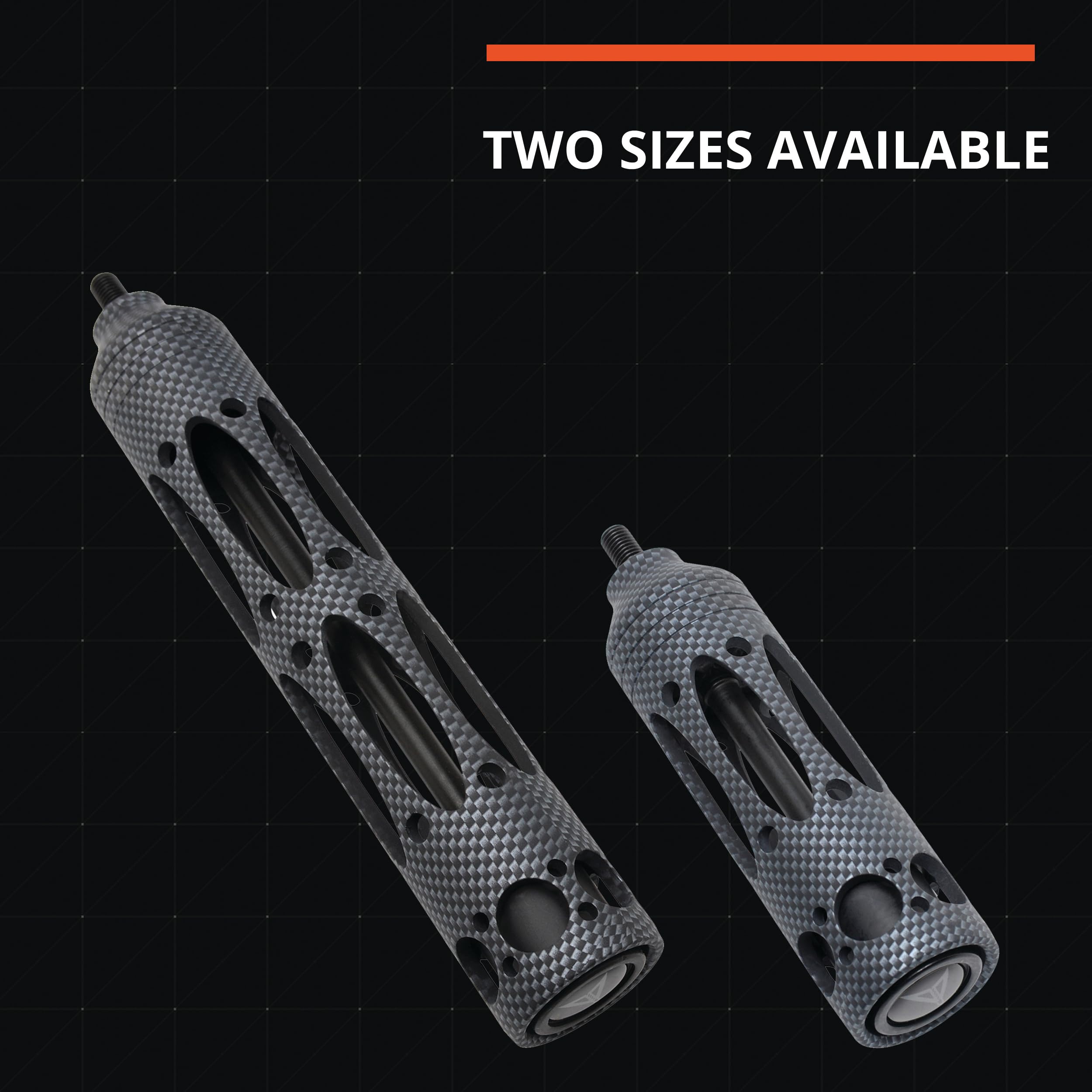 .30-06 Outdoors K3 Compound Bow Stabilizer, 5 Inch, Carbon Fiber Black (5-K3CF)