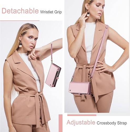 Miniatura 3 de ASAPDOS Motorola Moto G Stylus 5G 2023 - Funda de piel sintética retro con cierre magnético, bloqueo RFID, tarjetero y función atril para hombres y