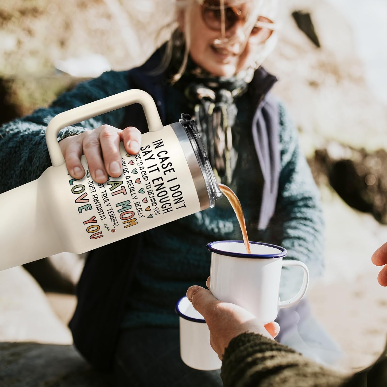 Aurahouse Valentines Day Birthday Gifts for Mom Tumbler, I Love You Mom Birthday Gifts from Daughter Son, Great Moms Gifts, Mothers Day Presents for Moms, 40oz - Image 6