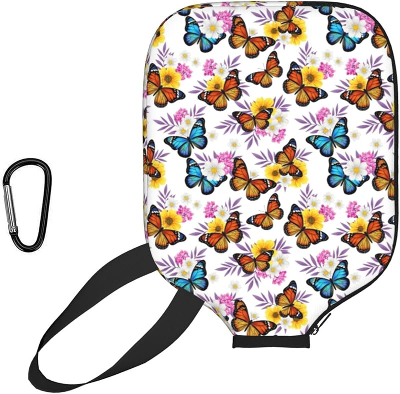 Lightweight Pickleball Bag Universal Fit Most Paddles | Shock-Absorbent Paddle Holder for Women Outdoor, Easy Access
