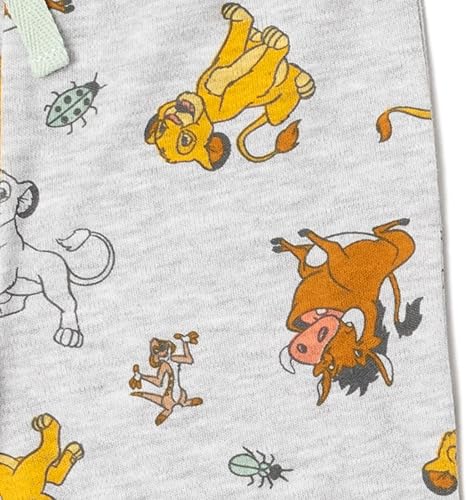 Miniatura 4 de Disney Mickey Mouse Lion King - Paquete de 2 pantalones para recién nacidos a niños pequeños