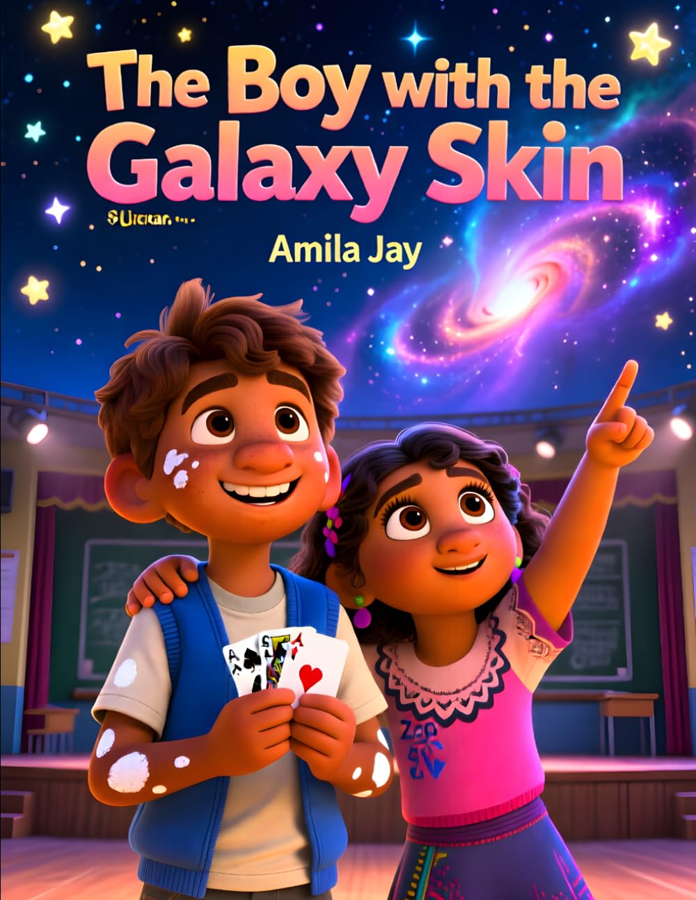 The Boy with the Galaxy Skin - Kids Story about Vitiligo: Children’s Story about Vitiligo