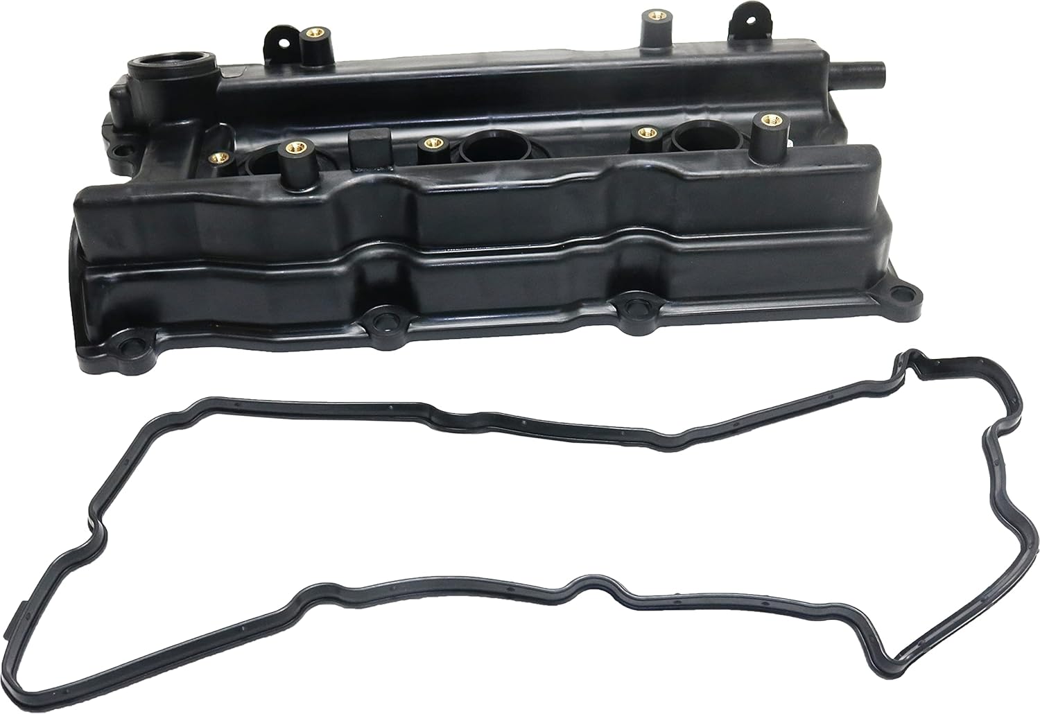 Garage-Pro 2-PC Front & Rear Engine Valve Cover & Valve Cover Gaskets Replacement for Nissan Altima 2002-2006 3.5L Engines Replaces # 264984, 132647Y000, 132648J102, 264985, 132647Y010, 132648J113
