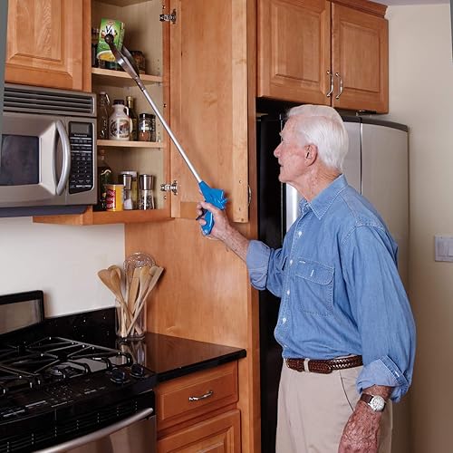 Miniatura 6 de Carex - Herramienta de agarre EZ de 26 pulgadas, herramienta de agarre para personas mayores, herramienta de agarre de garras