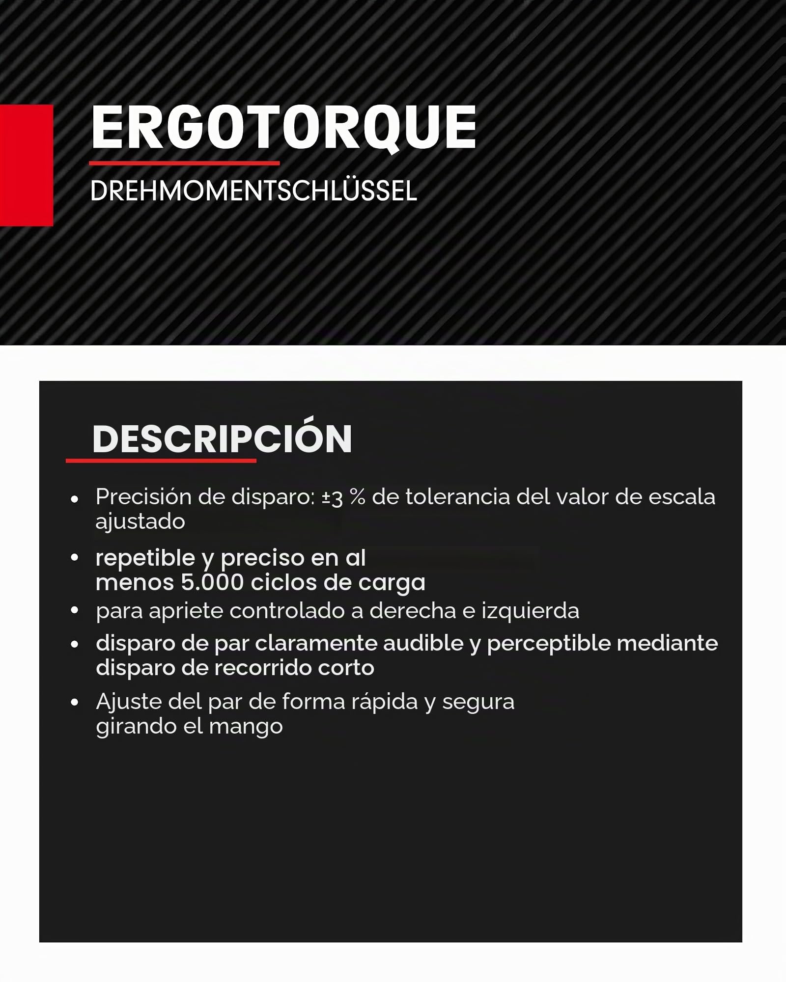 KS Tools 516.1402 Llave dinamométrica de carraca 1/4" ERGOTORQUE®precision con mando giratorio, 1-5 Nm
