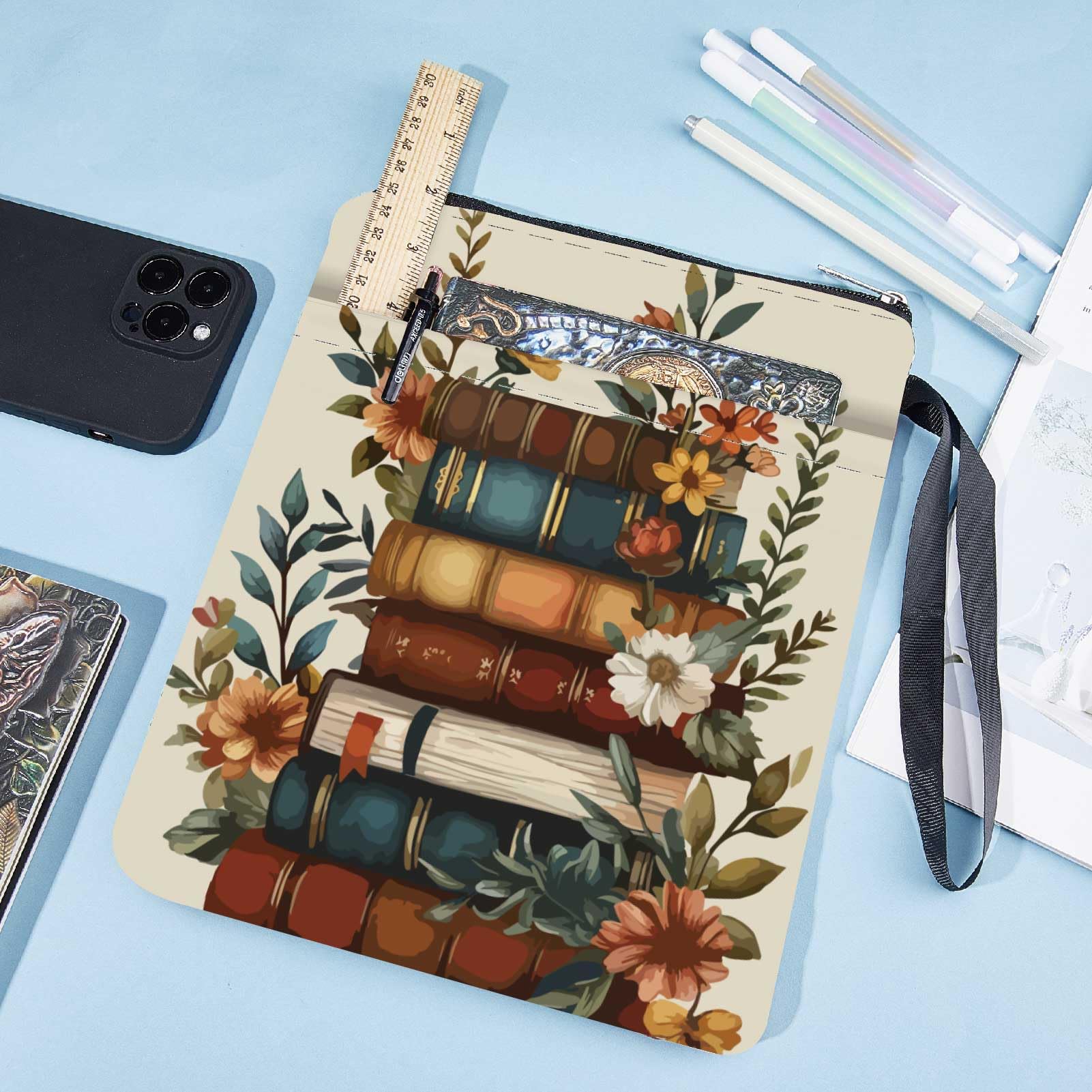 craspire Boekomslag met bloemenmotief, boekpatroon, boekomslagen