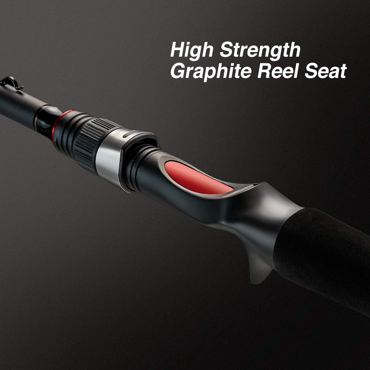 Piscifun Torrent Baitcasting Rod Portable Two Piece Casting Rod Durable Lightweight Sensitive Baitcast Rod Baitcaster (6'9" M) : Sports & Outdoors