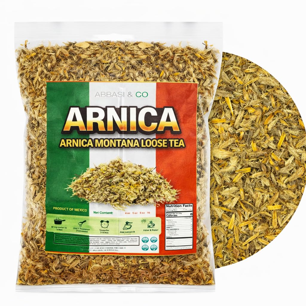 ARNICA FLOWER TEA | TE FLOR DE ARNICA Non GMO, Imported from Mexico, Mexican Herbal Tea Handcrafted by Nature (1Lb)