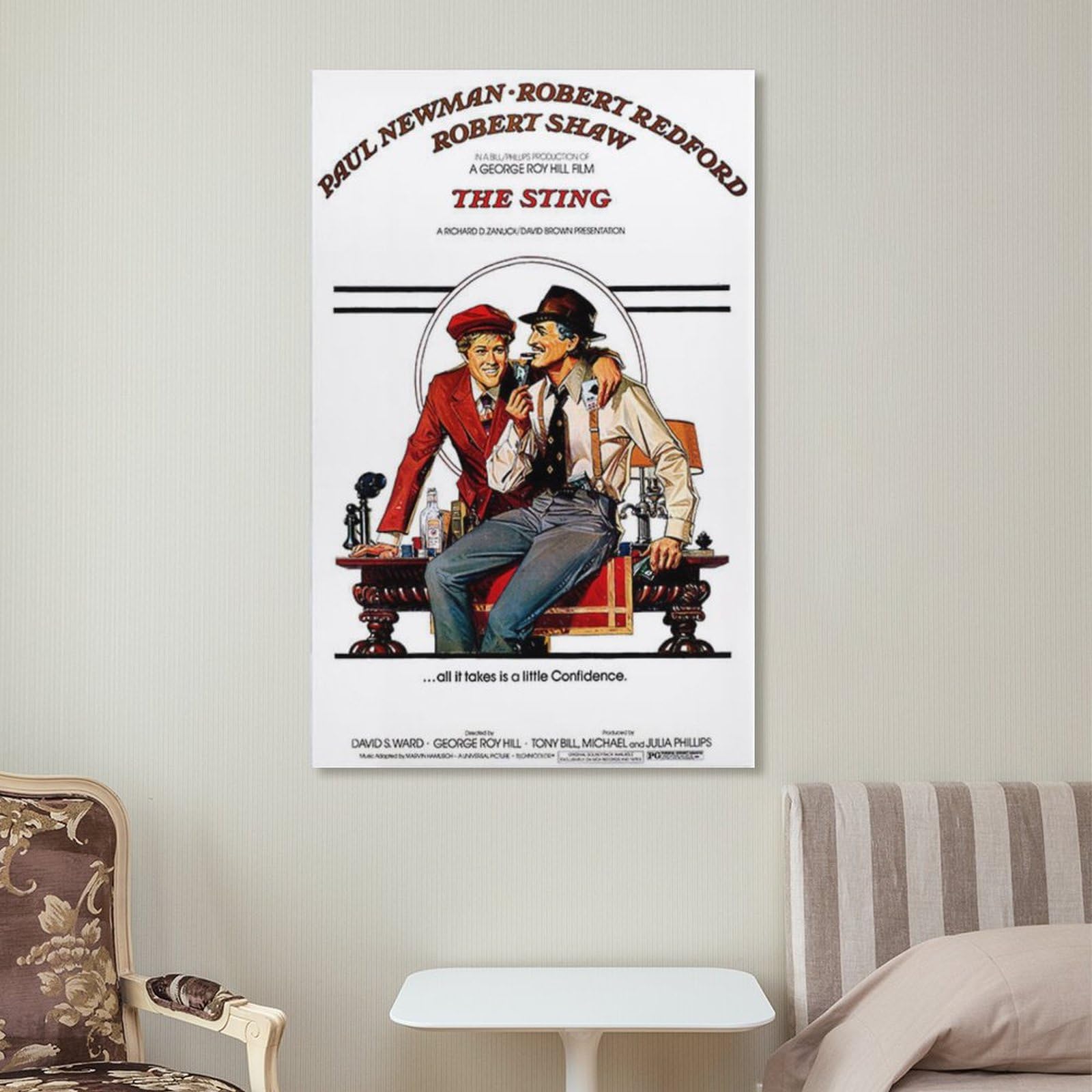 Amazon.co.jp: スティング（1973）映画ポスター The Sting アート
