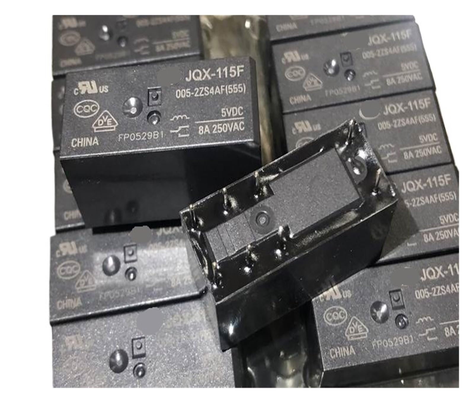 PKNVKZIDK 1pc JQX-115F 005-2ZS4AF(555) Relay 8pins