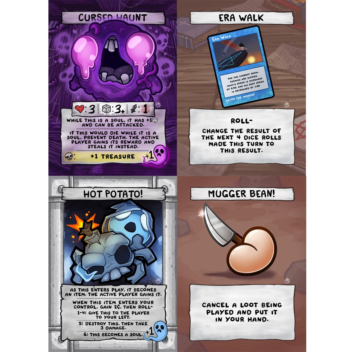 The Binding of Isaac: Four Souls Community Booster - Fan-Inspired Expansion Pack - 20 Cards - Compatible with Base Game & Requiem - Official Tabletop Strategy Card Game, Board Games