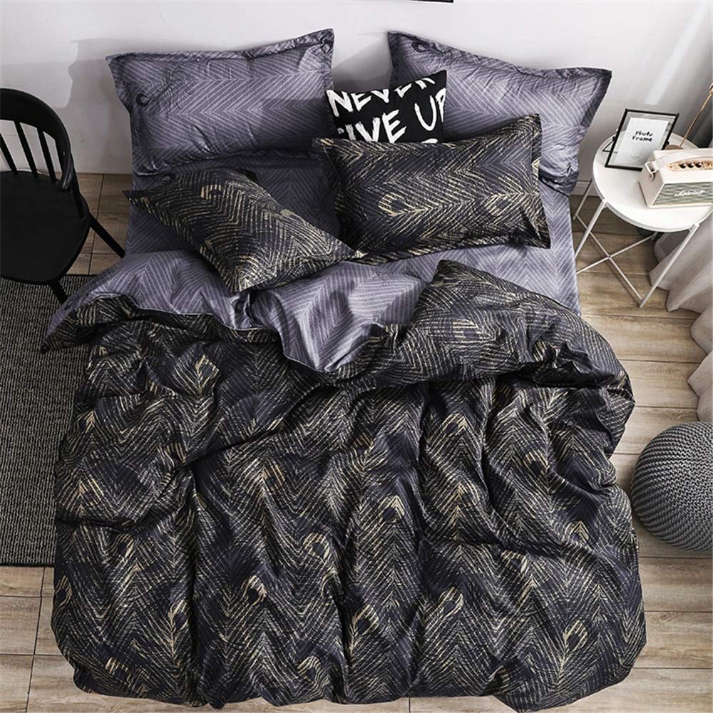 Housse de couette imprimée AB08 fini les nuits froides en lit double enfant