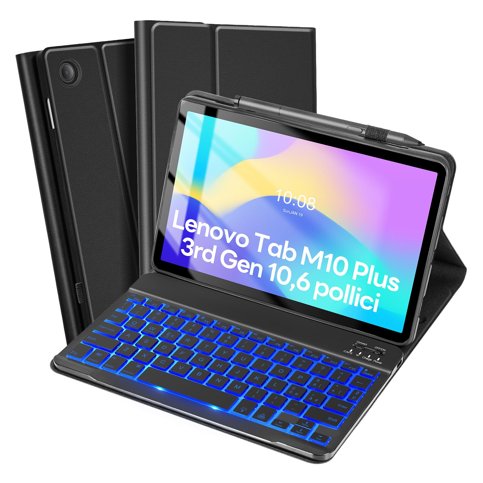 MoKo Étui pour tablette Lenovo Tab M10 Plus (3{^>e