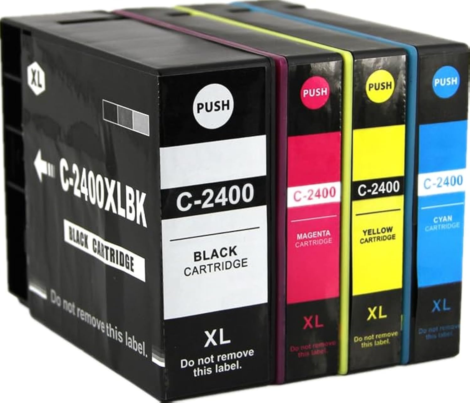 Nexnova® ink Cartridge Set PGI-2400XL for CANON High Yield Set Pack of 4 (Black Cyan Magenta Yellow)