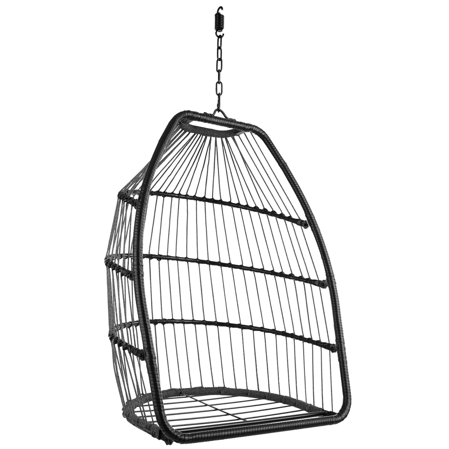 Poltrona Sospesa Ariane Tectake® Con Cuscini | Sedia Girevole Per Esterno - Foto 10