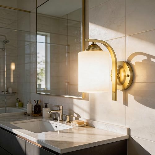 Miniatura 7 de Apliques de Pared Luces Lámpara para Dormitorio Baño, Accesorios de Luz de Tocador Modernos, Linternas de Iluminación de Montaje en Pared Estilo