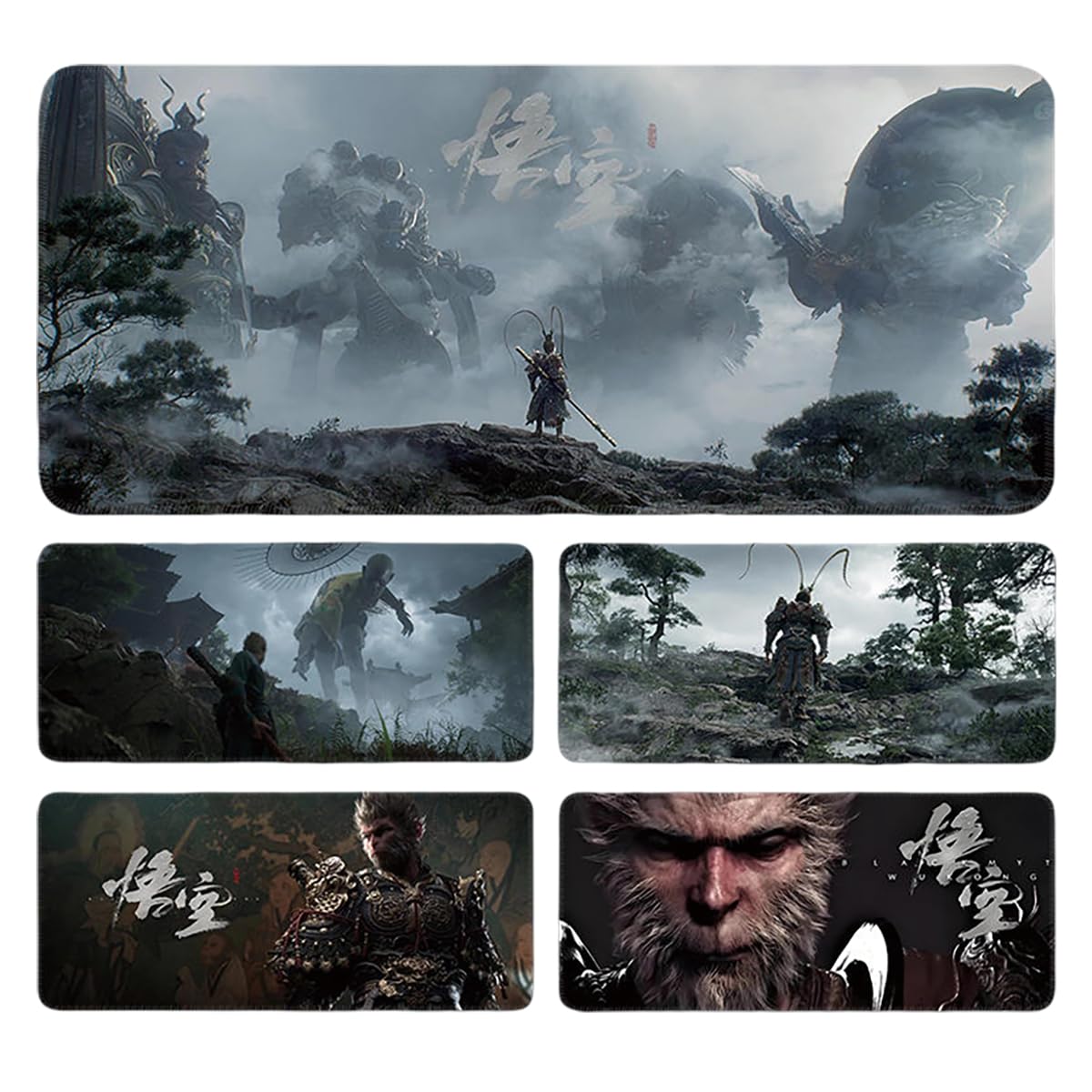 Amazon.co.jp: 黒神話 悟空 マウスパッド Black Myth: Wukong