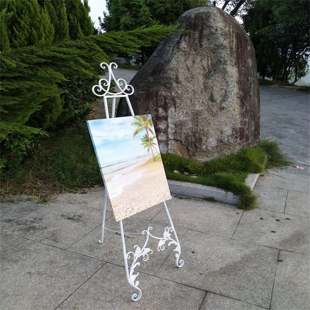 Oil Painting StandWedding Welcome Display StandIron Photo Frame BracketFloor Mounted Billboard Folding Easel
