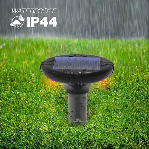 Miniatura 9 de Repelente de serpientes solar ultrasónico, repelente de serpientes para exteriores, repelente solar de serpientes para exteriores, repelente de