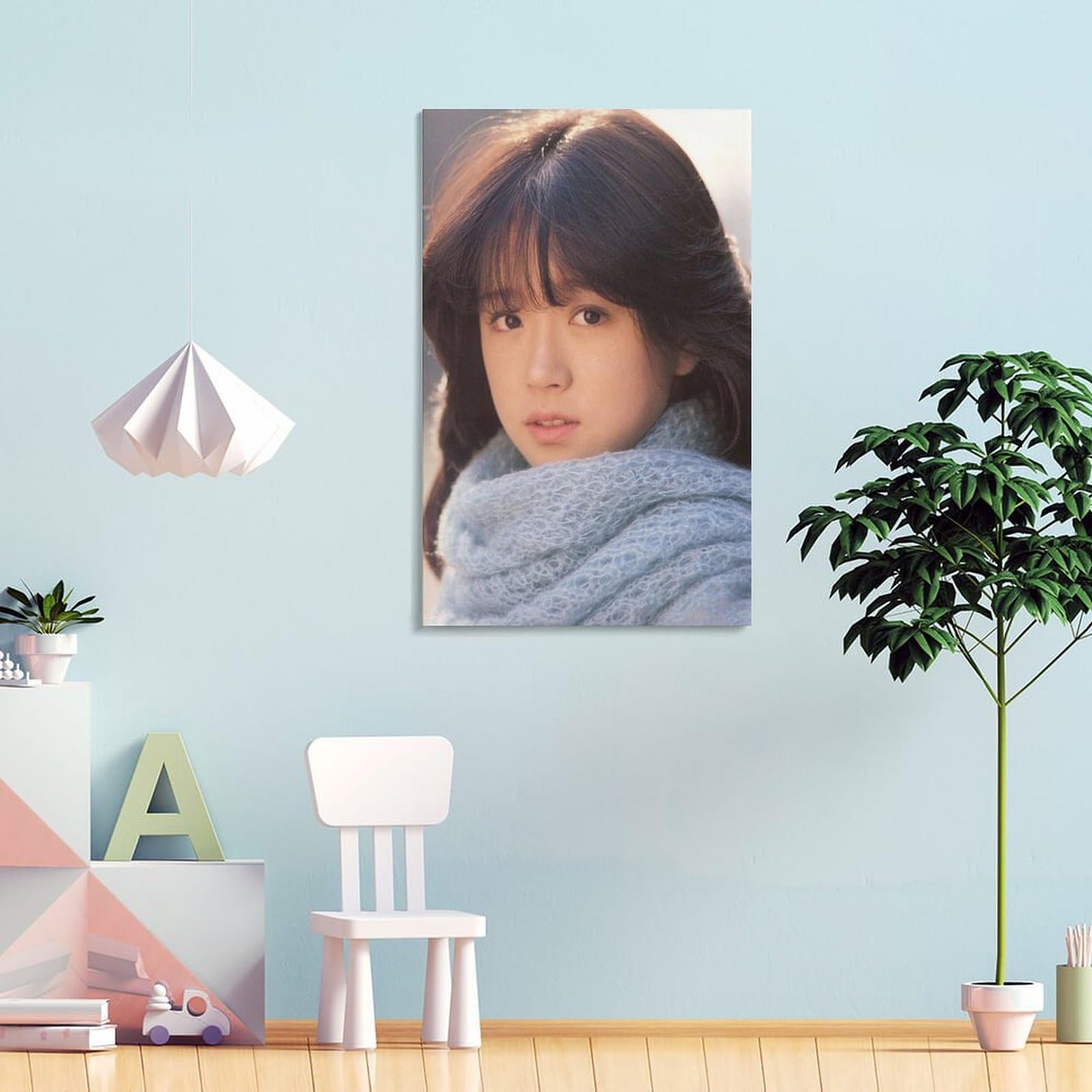Amazon.co.jp: 中森 明菜 なかもり あきな 若いころ 超クリア ポスター