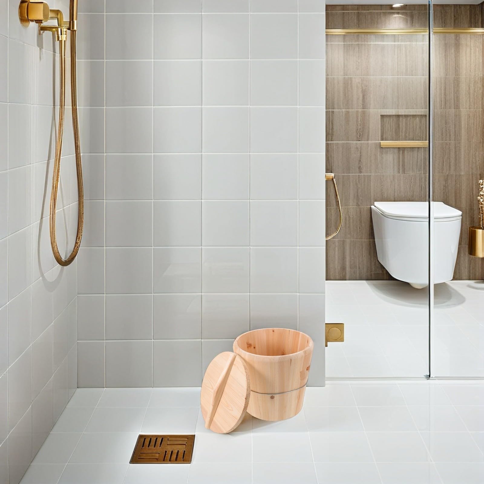 Artibetter Retro Handtuchwärmer mit Heizfunktion und Wasserspeicher Vielseitig und Pflegeleicht für Wellness Spa und Schönheitssalon