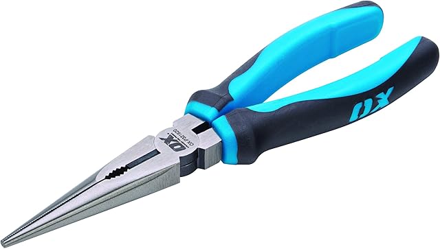 OX Pro Long Nose Pliers - 200mm (8")