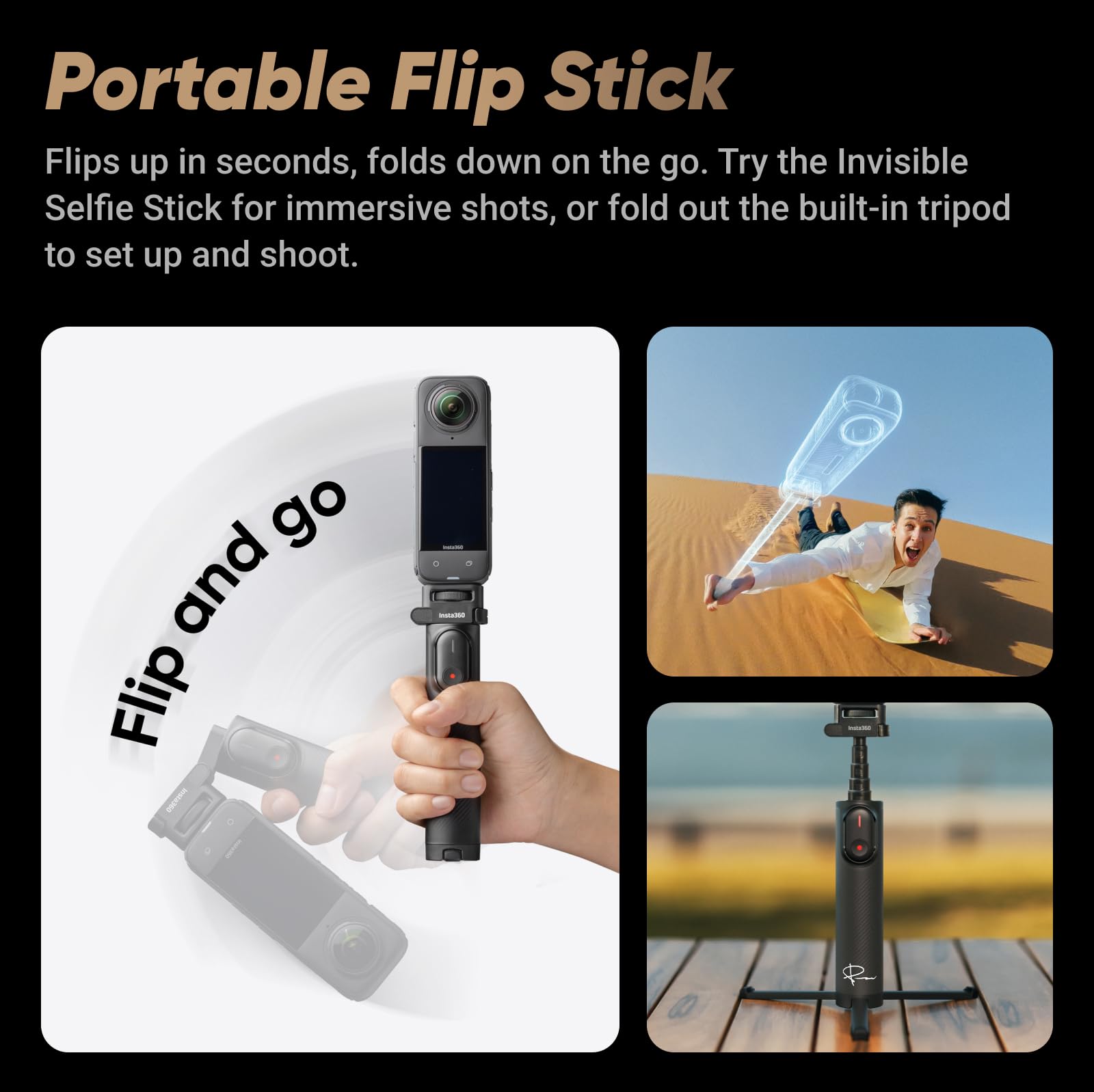 Insta360 X4 Standard Bundle - Waterproof 8K 360 Action Camera, 4K Wide-Angle Video, Invisible Selfie Stick Effect, Removable Lens Guards, 135 Min Battery Life, AI Editing, Stabilization: Peter McKinnon