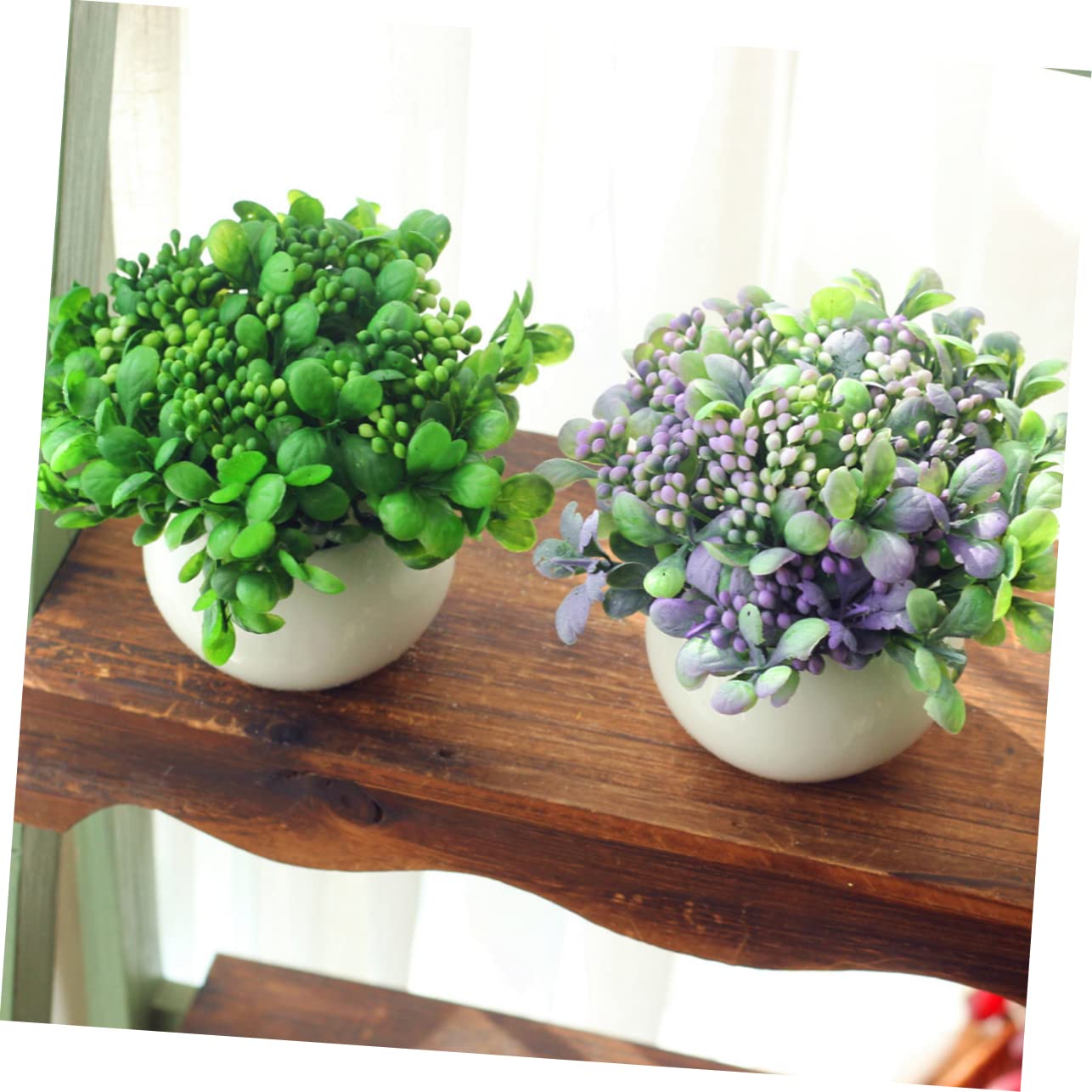 Alipis 2 Set Di Bacche Finte Realistiche Piante Artificiali Decorative Per Cucina E Casa 5 Pezzi * 2