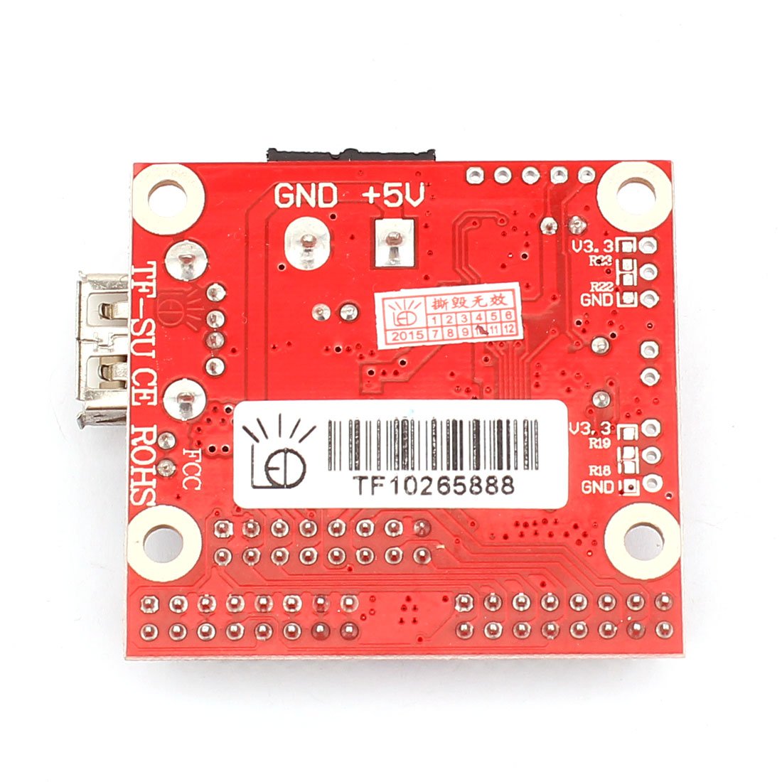 Aexit TF-A6U LED-Steuerkarte – USB-Port, Asynchro Produktbild-Vorschau 2