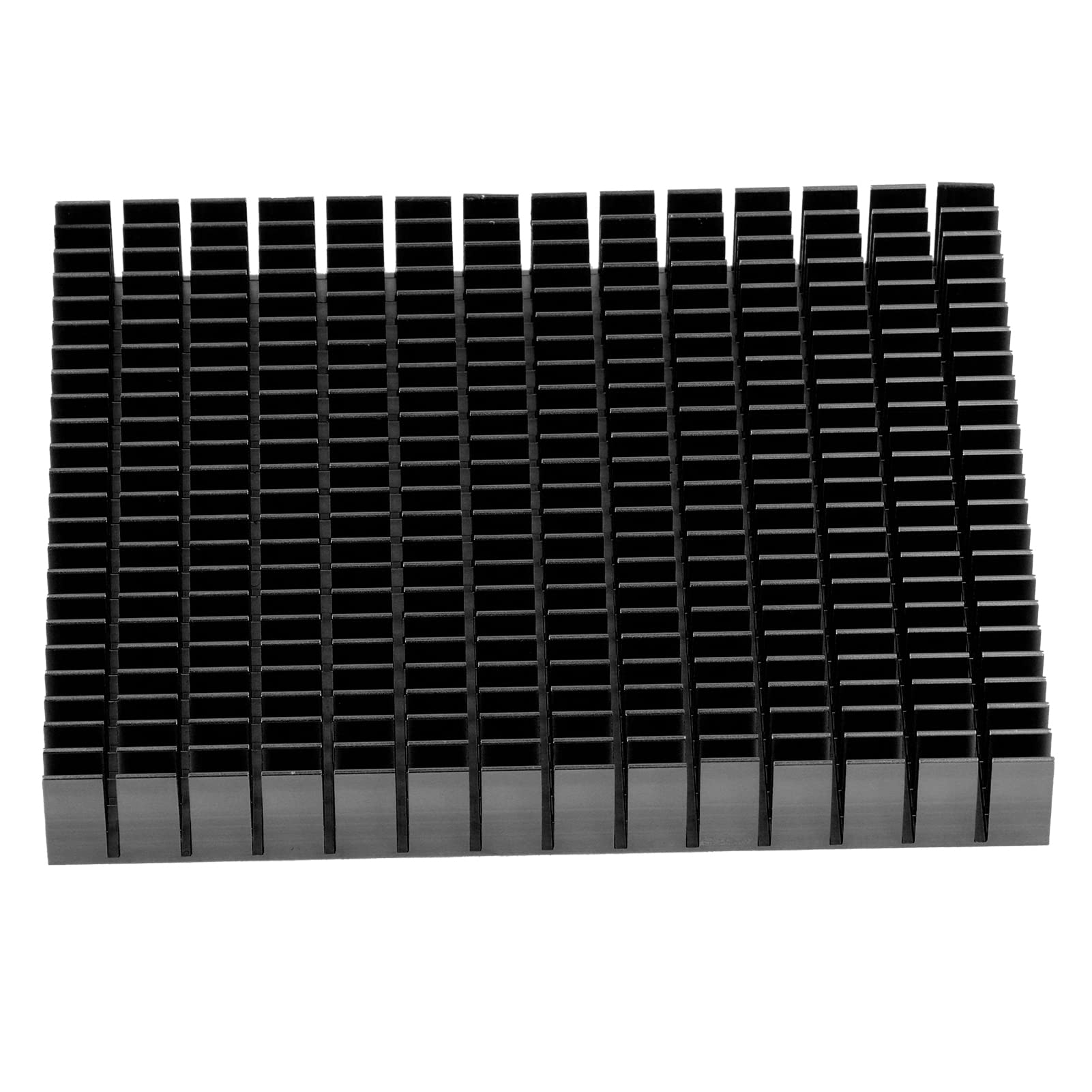 Dissipatore in Alluminio per CPU e Amplificatore, 150x120x20mm | Raffreddamento per PCB ad alta , conduttività termica ottimizzata, radiatore anodizzato, componenti elettron