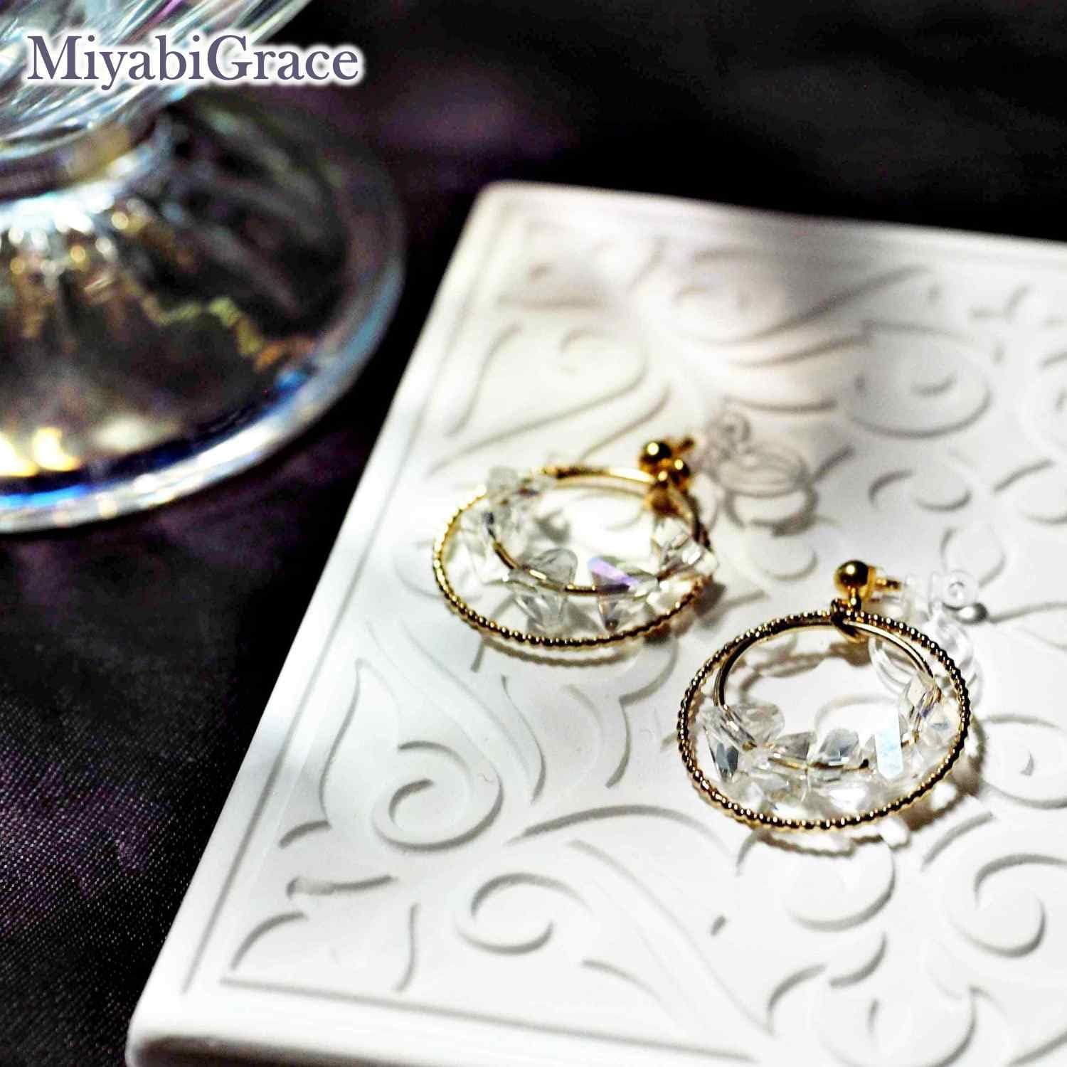 Dangle Silver Invisible Clip On Earrings for Women Not Pierced Gold Crystal Rhinestone Comfortable Hoop Fringe Long Chain Clip On Earrings
