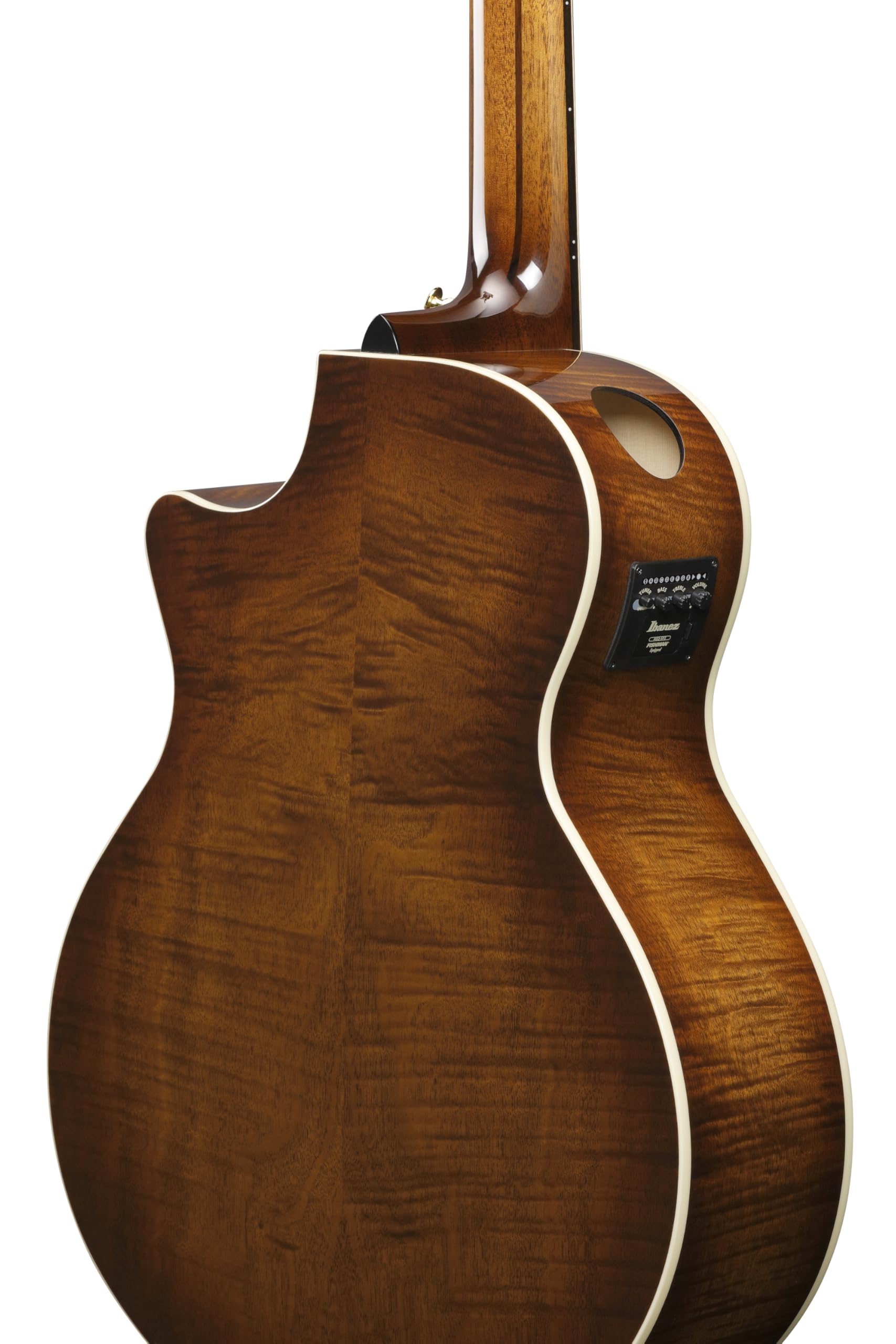Amazon | Ibanez(アイバニーズ) エレアコ 7弦 Tobacco Edge Burst High