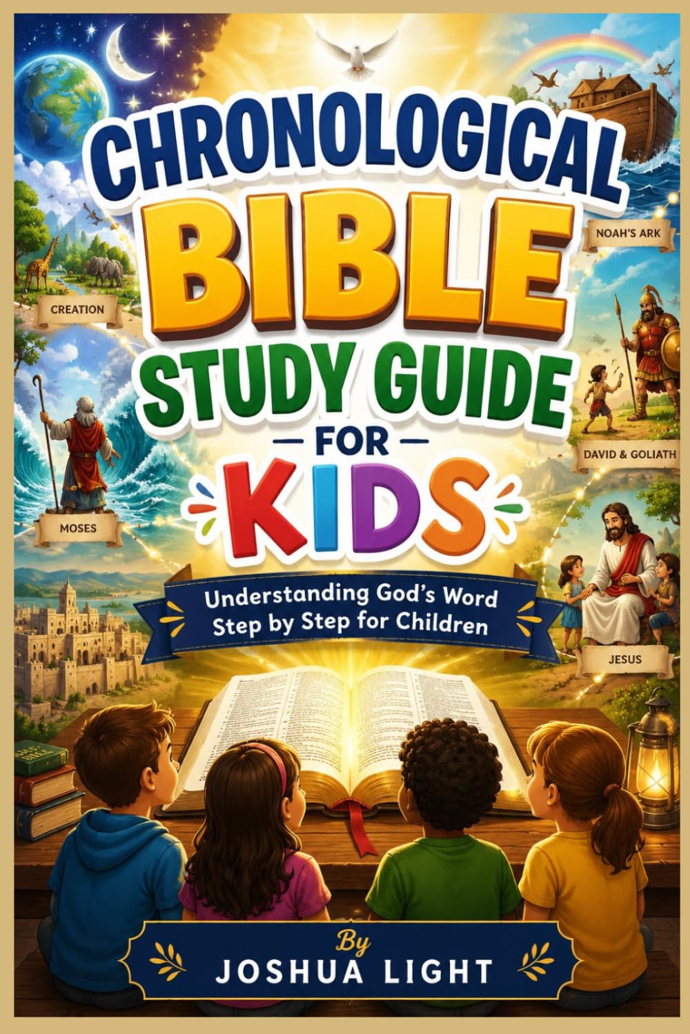 Chronological bible study guide for kids: Understanding God’s Word Step by Step for Children