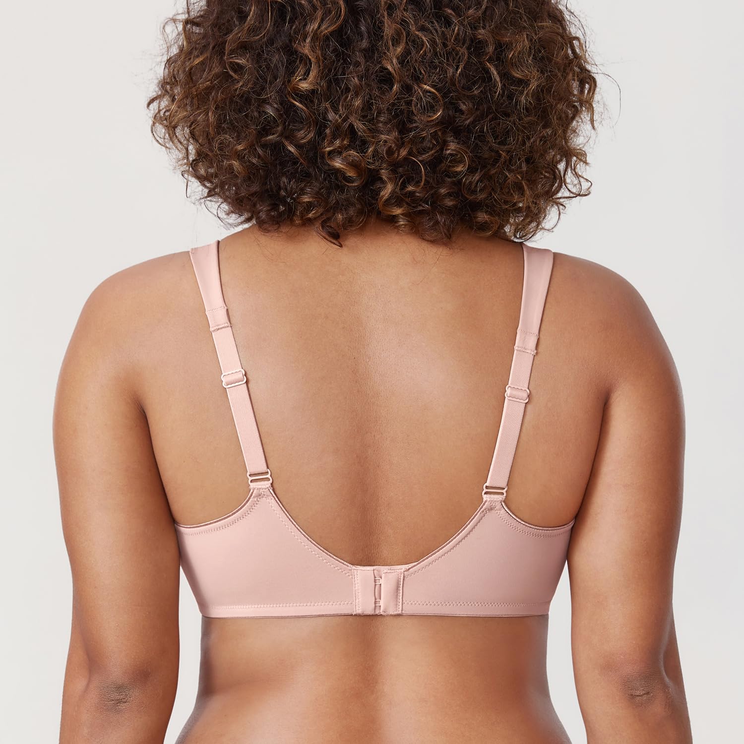 DELIMIRA Damen T-Shirt Minimizer BH mit Bügel Große Größen Ohne Gepolstert