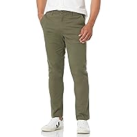 Amazon Essentials Pantaloni Chino Elasticizzati Casual vestibilità Skinny Uomo