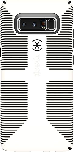 Speck Productos CandyShell Grip Funda para Samsung Galaxy Note8 - BlancoNegro CandyShell Grip