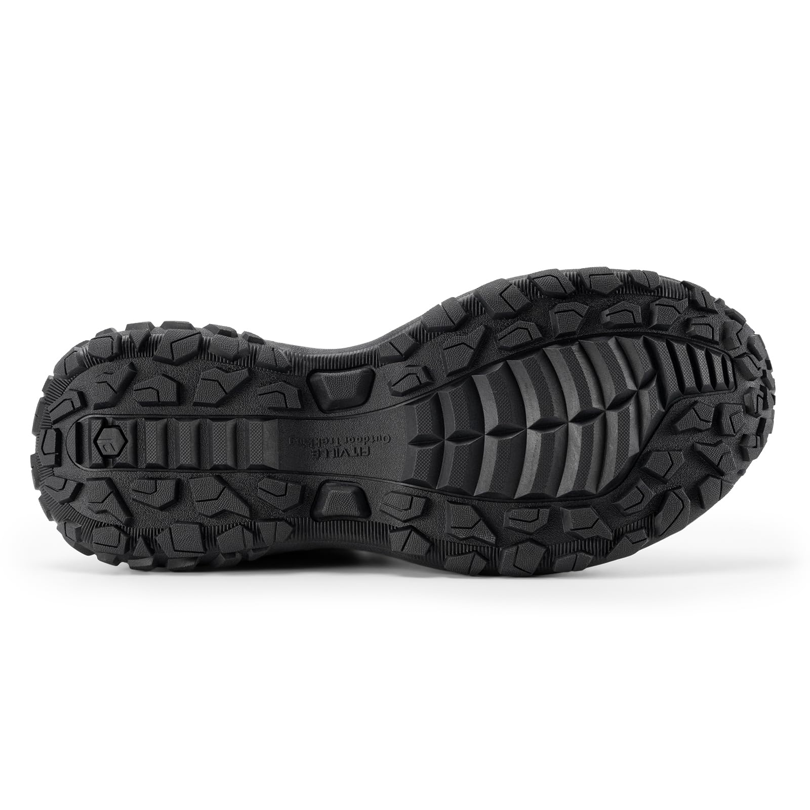 FitVille Zapatillas de Senderismo Hombre Extra Anchos Zapatos de Trekking Sin Cordones Transpirables Montaña Zapatillas Ligeros para Caminar Exterior Antideslizantes