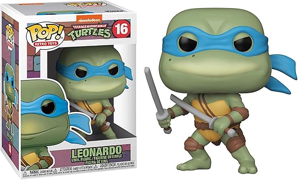 Funko Pop! Retro Toys Teenage Mutant Ninja Turtles - Leonardo