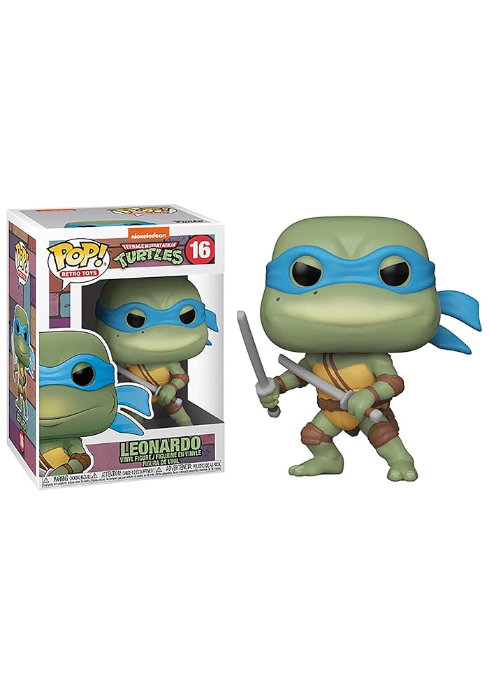 海外限定　funko pop 16 ニンジャタートルズ　レオナルド Amazon.com: Funko Pop! Retro Toys: Teenage Mutant Ninja
