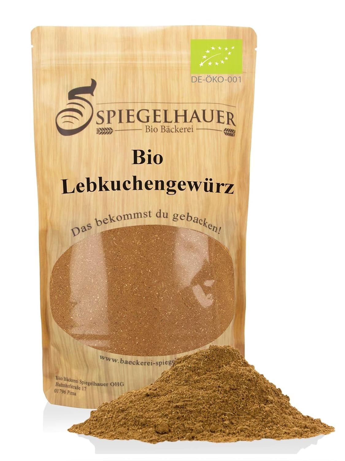 Bäckerei Spiegelhauer Bio Lebkuchengewürz 1 kg Honigkuchengewürz Lebkuchengewürzmischung glutenfrei Pfefferkuchengewürz