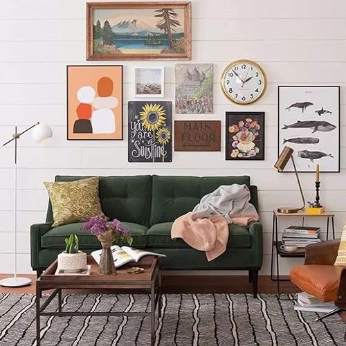 Miniatura 6 de Paraguas No Rain No Flowers Man Cueva Dormitorio Sala Decoración de Pared 12x8 Pulgadas Amigo Regalo de Cumpleaños Retro Estaño Letreros Metal