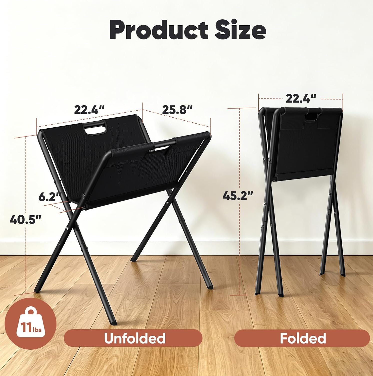 Mocomax Canvas Art Print Rack, Portable Folding Art Display Stand for Painting, Posters, Artwork, Prints, Canvas, Panels, Art Storage Drying Rack in Artist Galleries, Studios, 22.4"Wx25.8"Dx40.5"H (M)