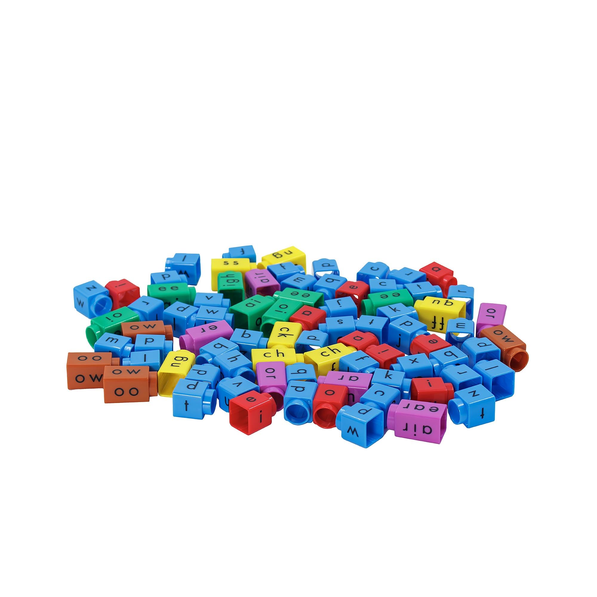 Junior Learning: Rainbow Phonics Blox: Consonant Blends - Phase 4 - Build & Learn, 30 Activity Cards, Color Coded Blocks, Reading Development, Kids 5+ - Image 5