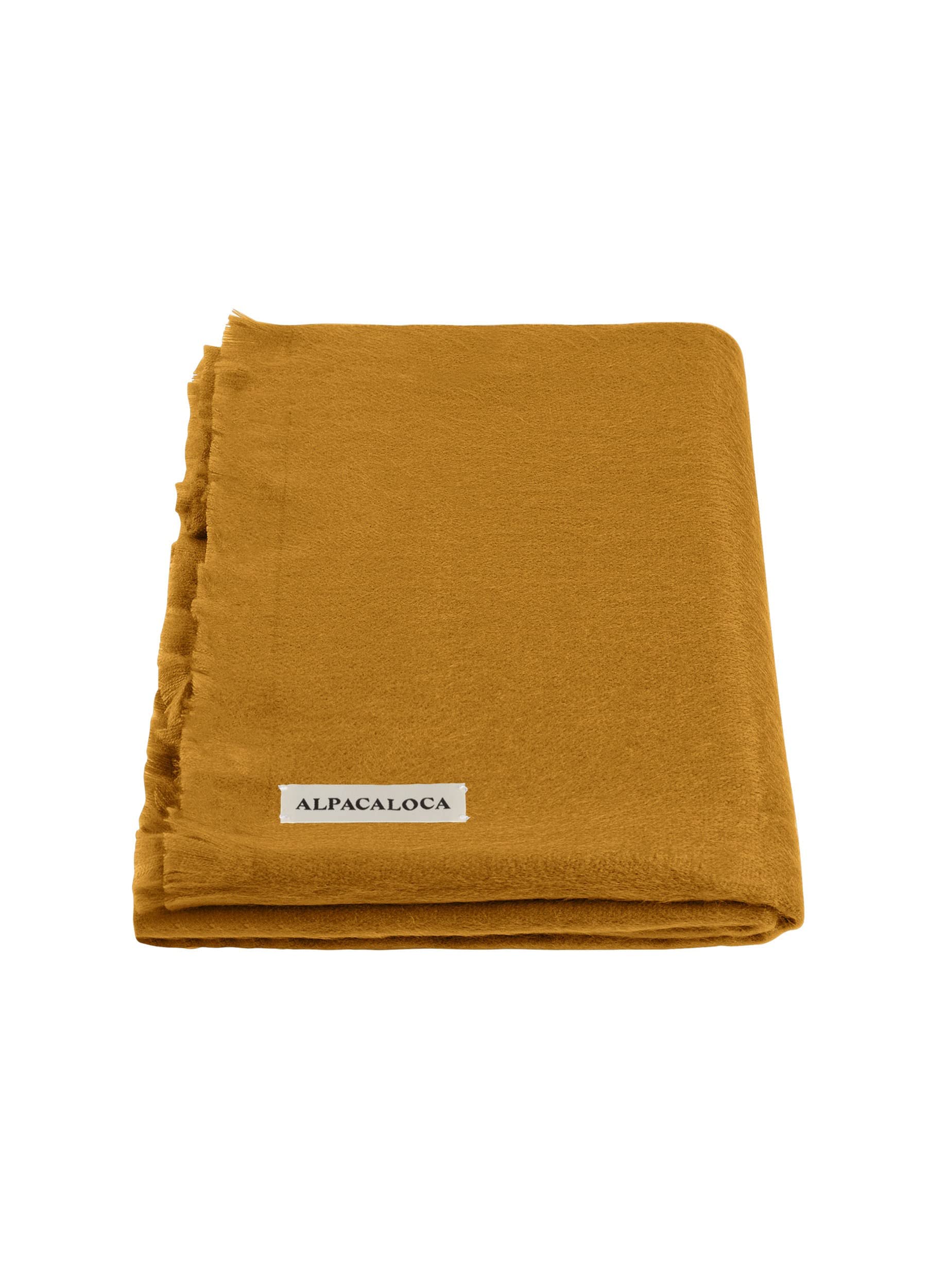Alpaca Loca S Ocher H Scarf, Yellow, One Size, yellow, One Size