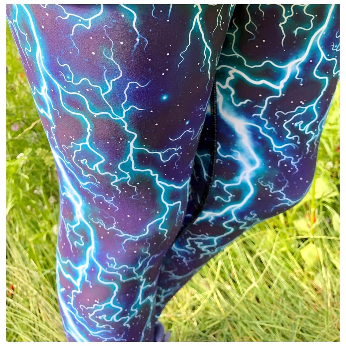 UIUO-UIPEU Leggings capri estampados con bolsillos para mujer, control de abdomen, entrenamiento, yoga, capris