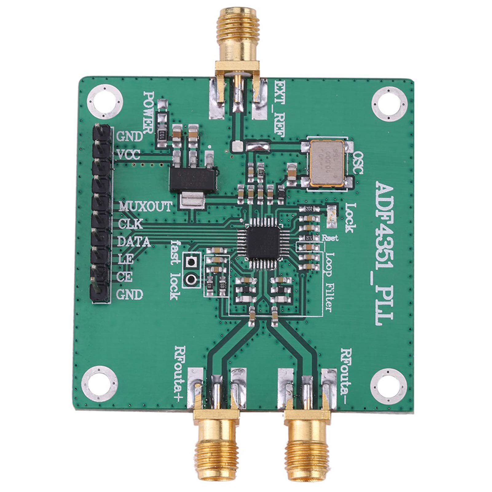 Synthétiseur de Fréquence à Verrouillage de Phase Source RF 35 M-4,4 GHz Carte de Développement ADF4351 pour la Synthèse de Phase Une Solution Complète pour la Génération Haute
