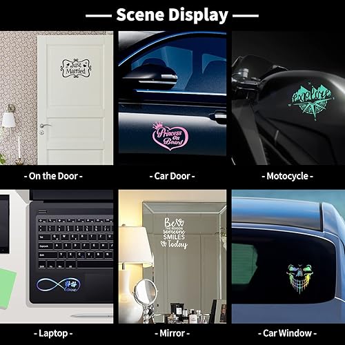 Miniatura 6 de Nouiroy - Adhesivo para limpiaparabrisas trasero de perro y gato divertido cachorro gatito amigos calcomanía reflectante para ventana trasera de