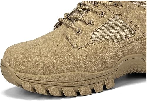 Miniatura 3 de Botas tácticas militares para hombre, ligeras, botas de combate para motocicleta, botas de trabajo, botas de desierto