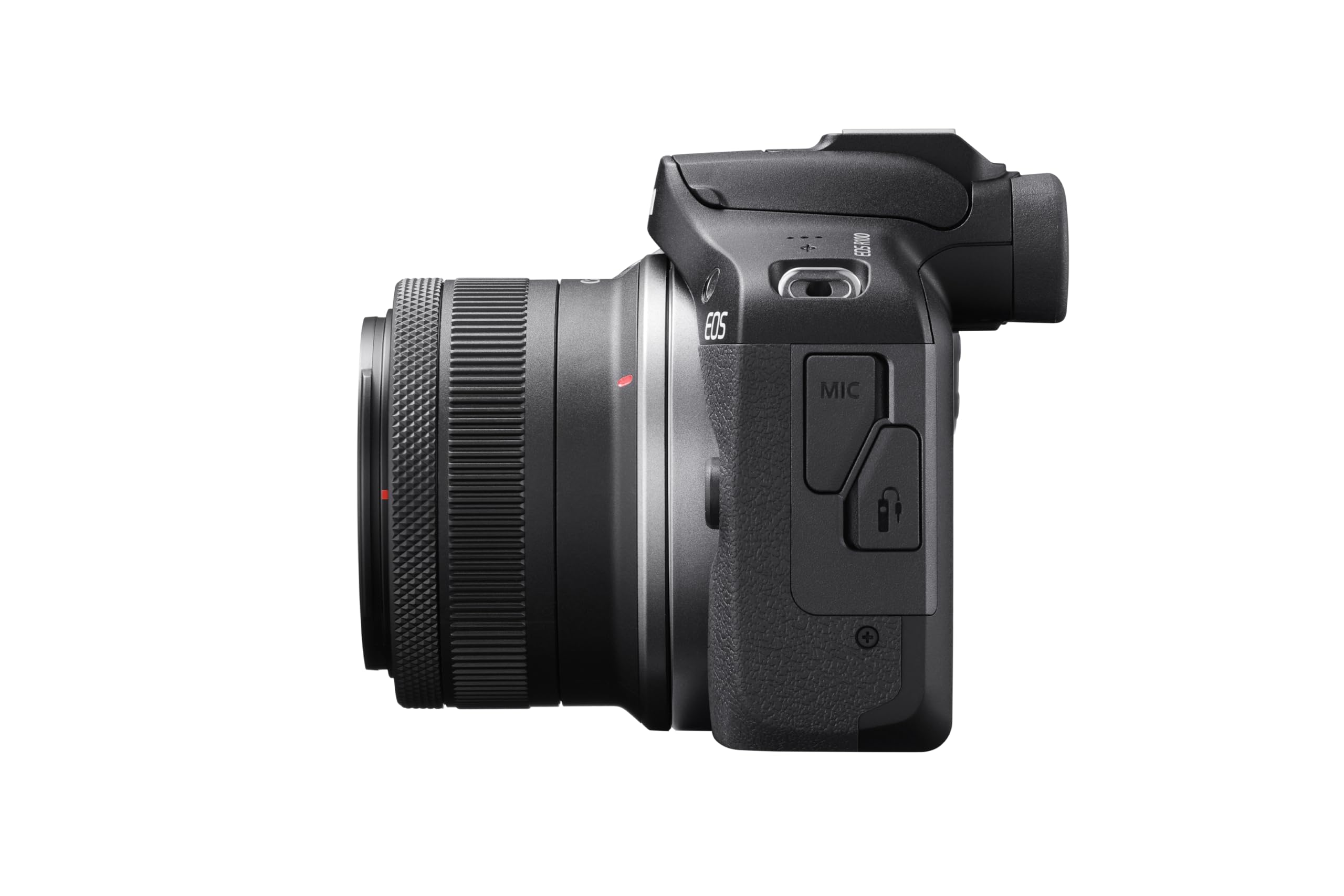 Canon EOS R100 + RF-S 18-45mm F4.5-6.3 IS STM Lens + Borsa + 64GB SD card (24.1MP APS-C Mirrorless Camera, Dual Pixel CMOS AF, 4K Video, Wi-Fi & Bluetooth)